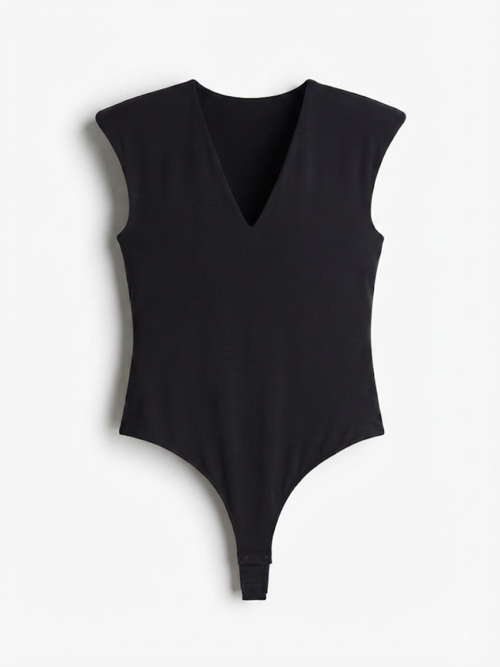 a new day Black V-Neck Bodysuit